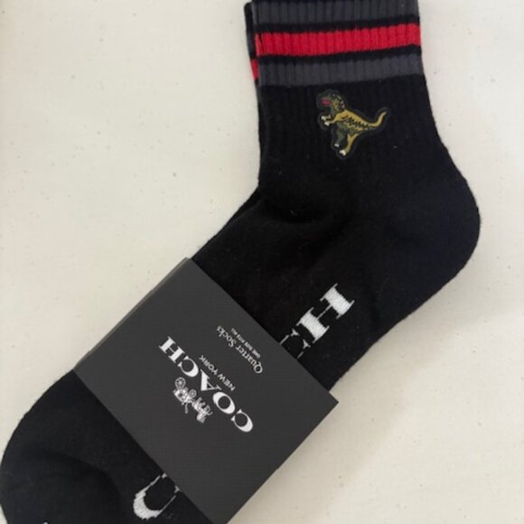 Coach Sport Quarter Crew Socks - Picture 3 of 3